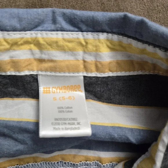 Gymboree Youth Long Sleeve Button Down Shirt - Picture 2 of 2